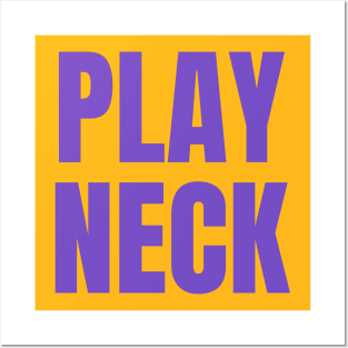 Play Neck Posters and Art